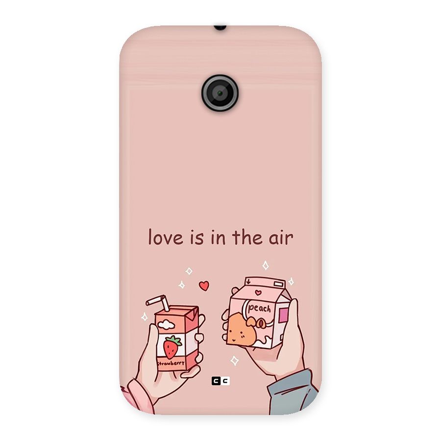 Love In Air Back Case for Moto E