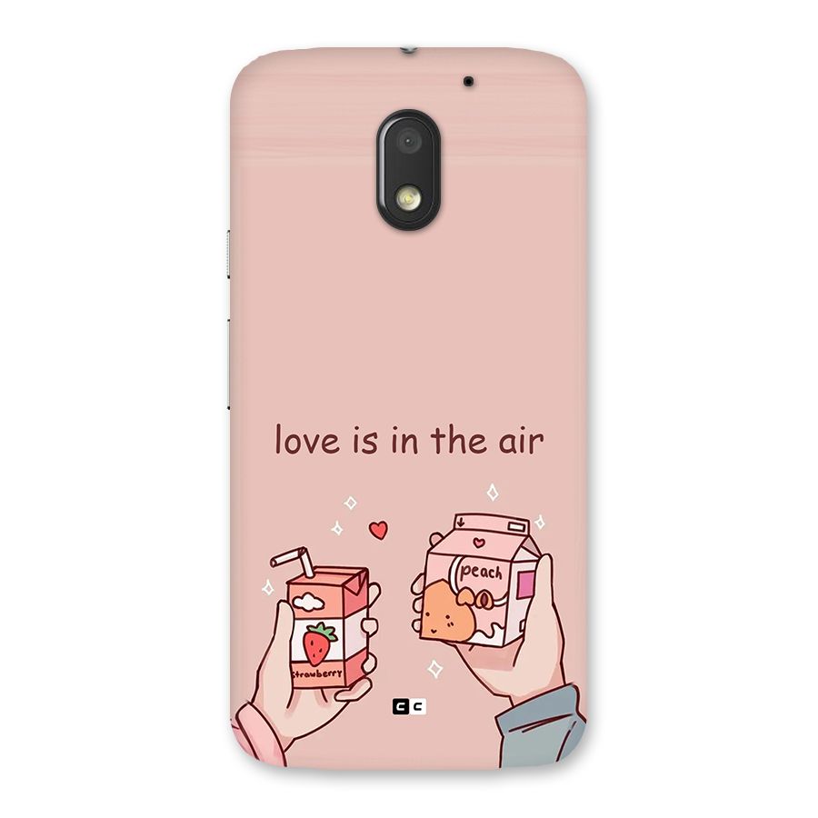 Love In Air Back Case for Moto E3 Power