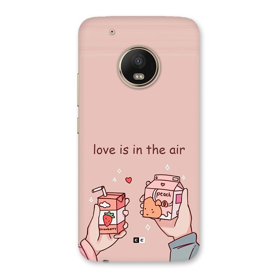 Love In Air Back Case for Moto G5 Plus
