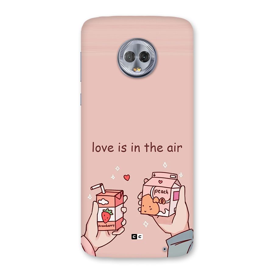 Love In Air Back Case for Moto G6 Plus