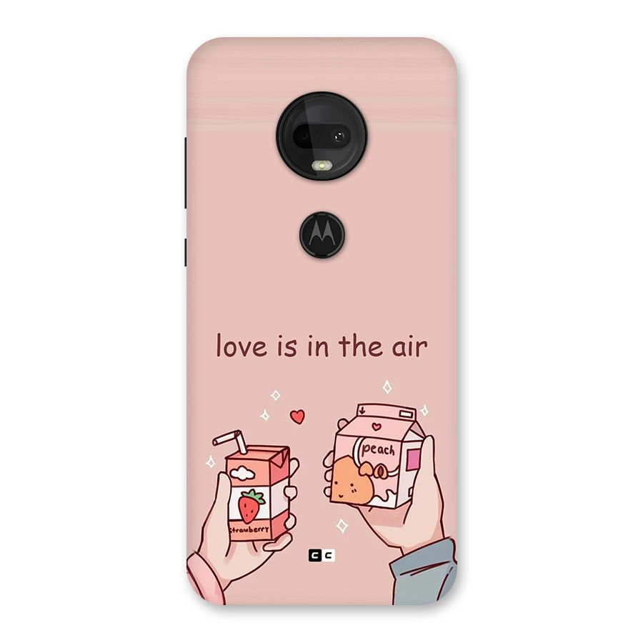 Love In Air Back Case for Moto G7
