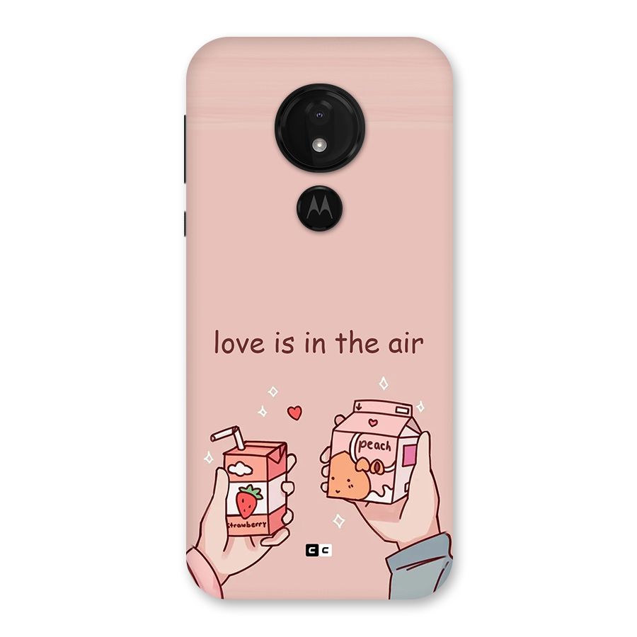 Love In Air Back Case for Moto G7 Power