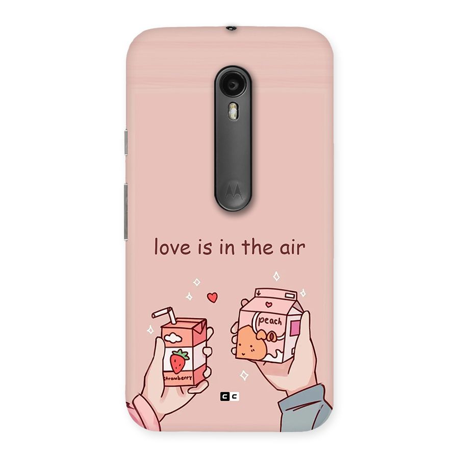 Love In Air Back Case for Moto G Turbo