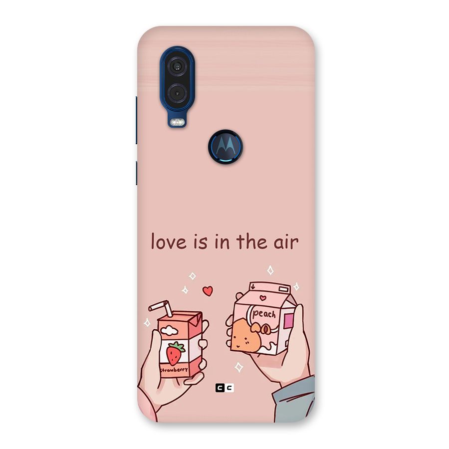 Love In Air Back Case for Motorola One Vision