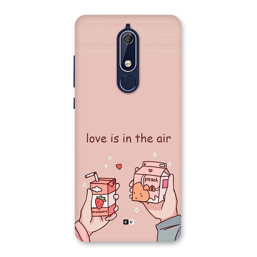 Love In Air Back Case for Nokia 5.1