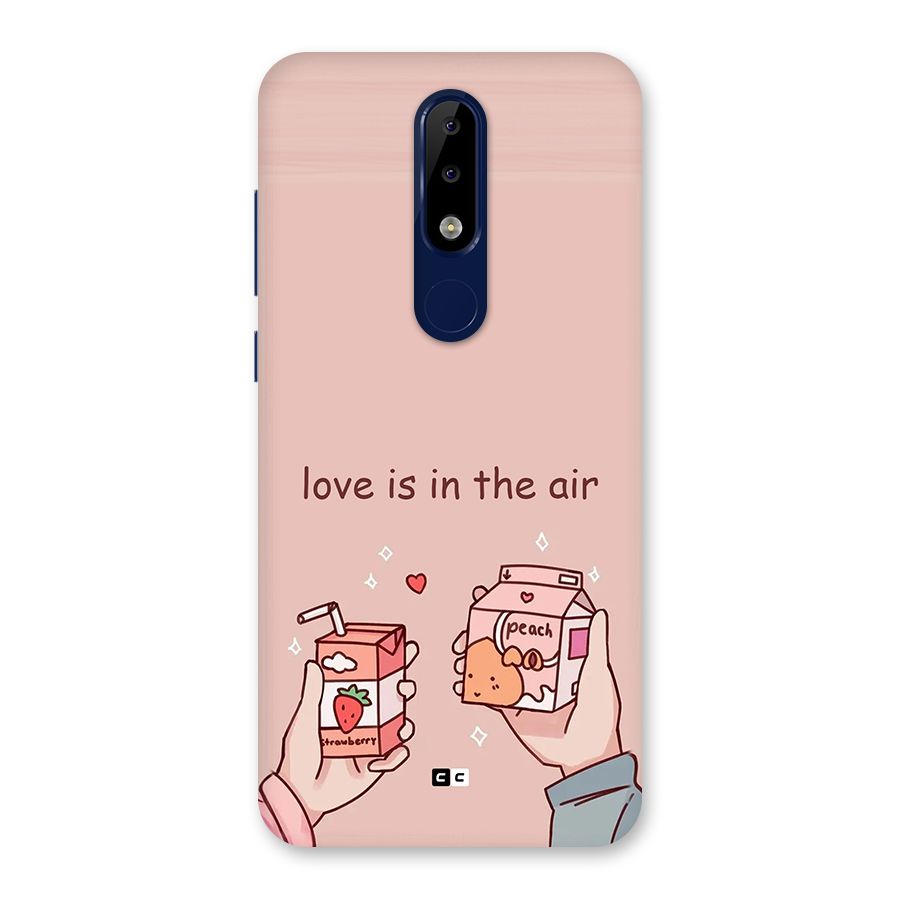 Love In Air Back Case for Nokia 5.1 Plus