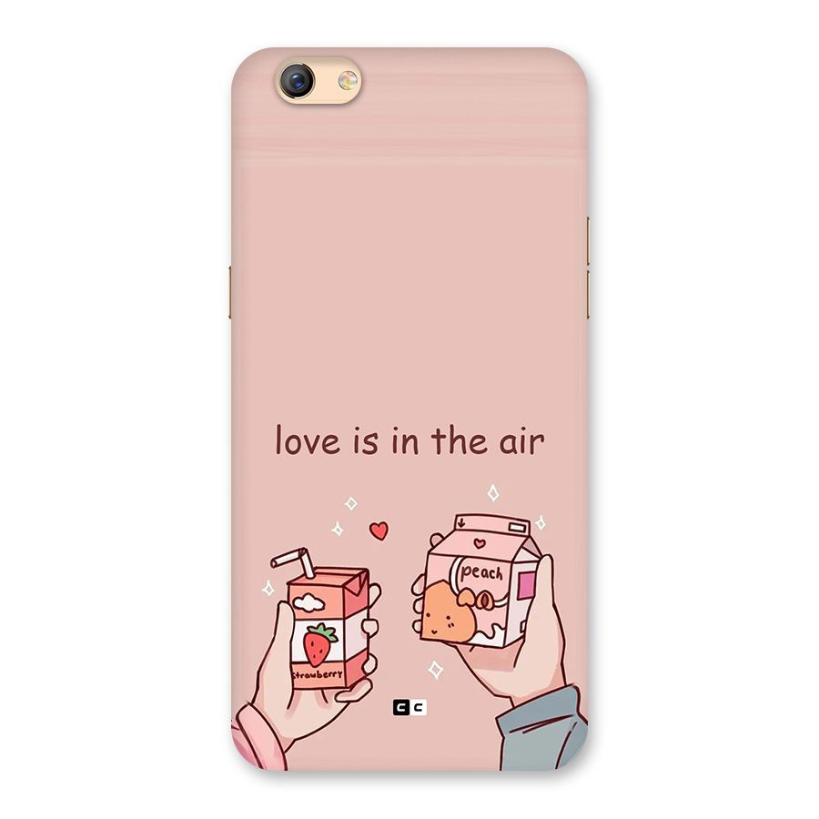 Love In Air Back Case for Oppo F3 Plus