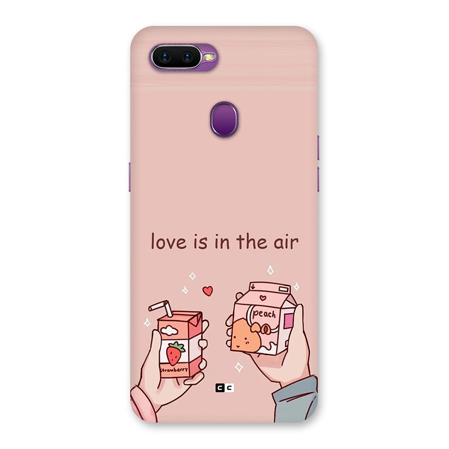 Love In Air Back Case for Oppo F9