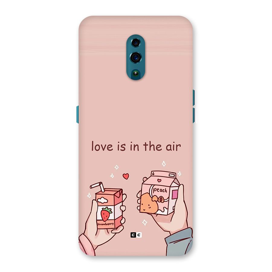 Love In Air Back Case for Oppo Reno