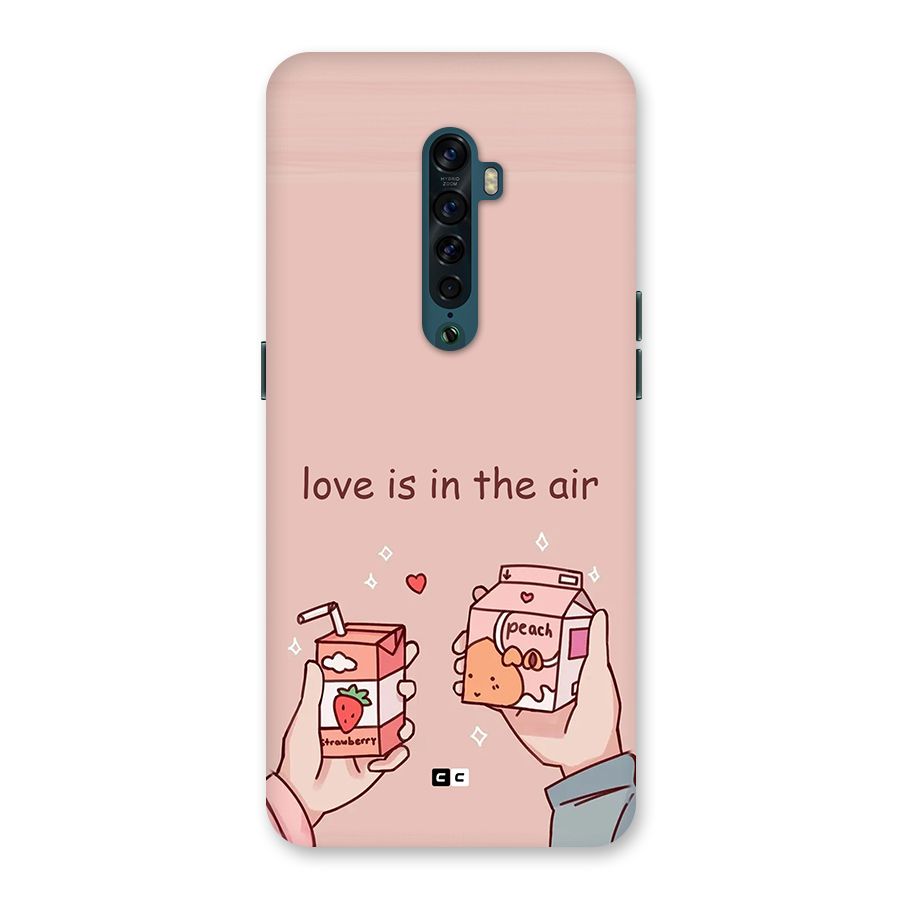Love In Air Back Case for Oppo Reno2