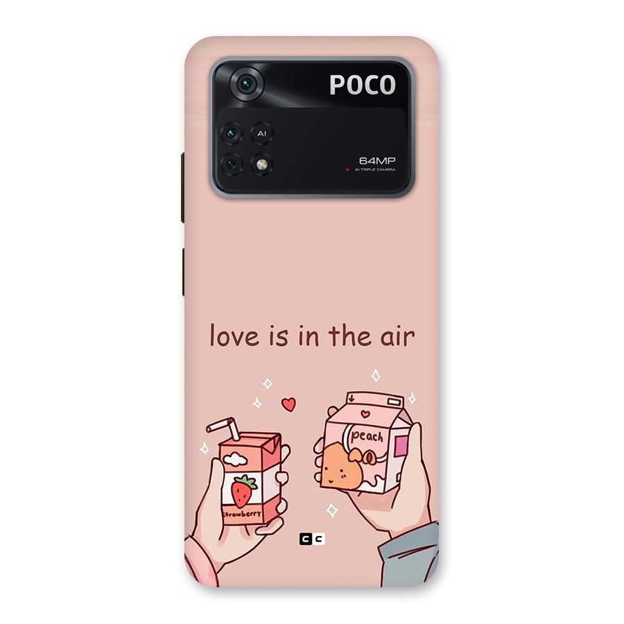 Love In Air Back Case for Poco M4 Pro 4G