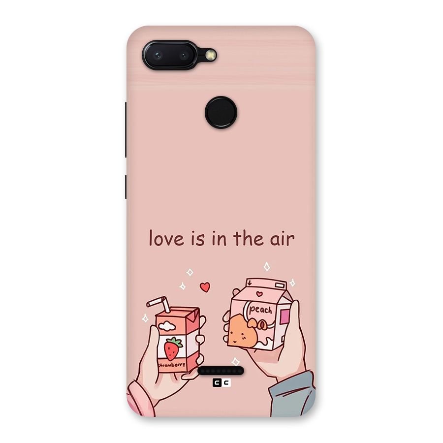 Love In Air Back Case for Redmi 6