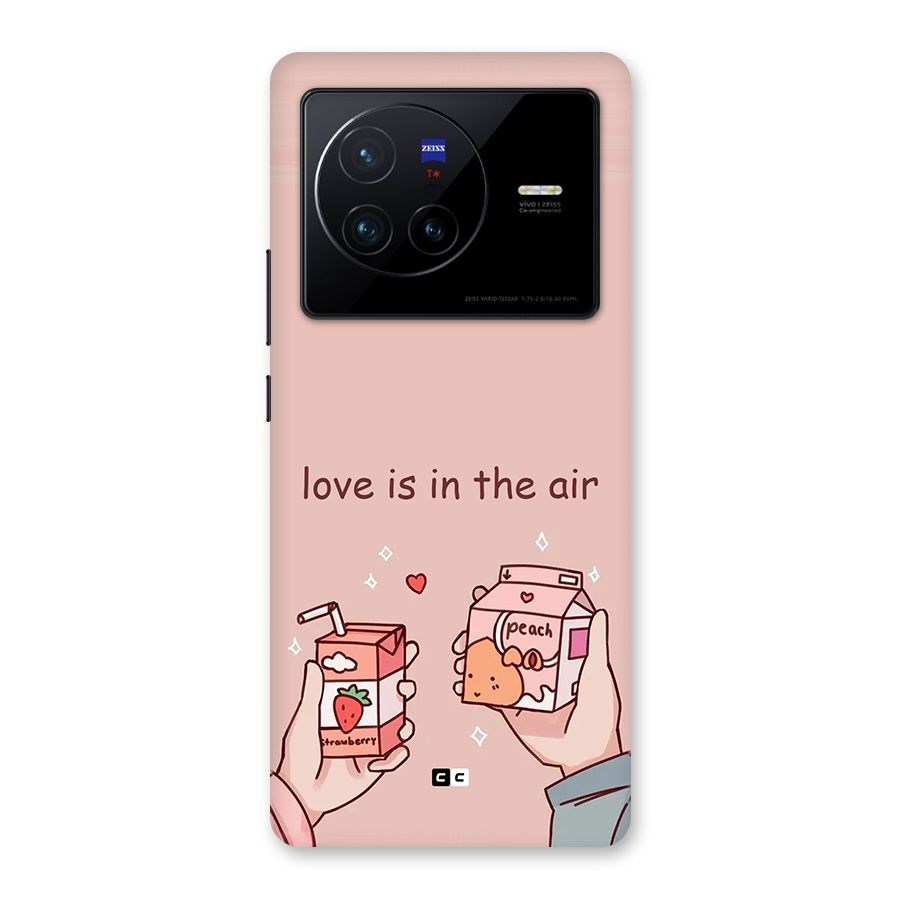 Love In Air Back Case for Vivo X80