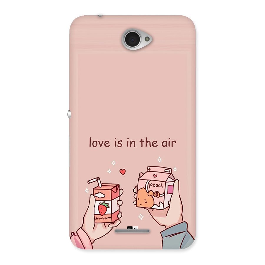 Love In Air Back Case for Xperia E4