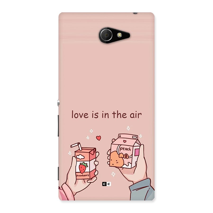 Love In Air Back Case for Xperia M2