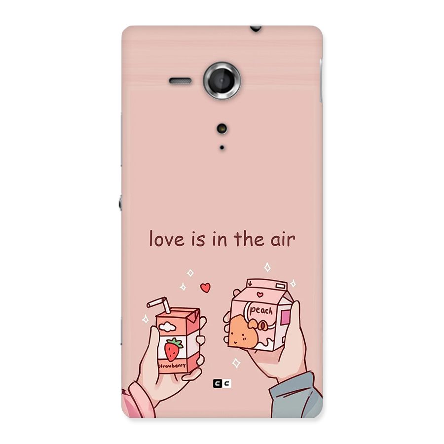 Love In Air Back Case for Xperia Sp