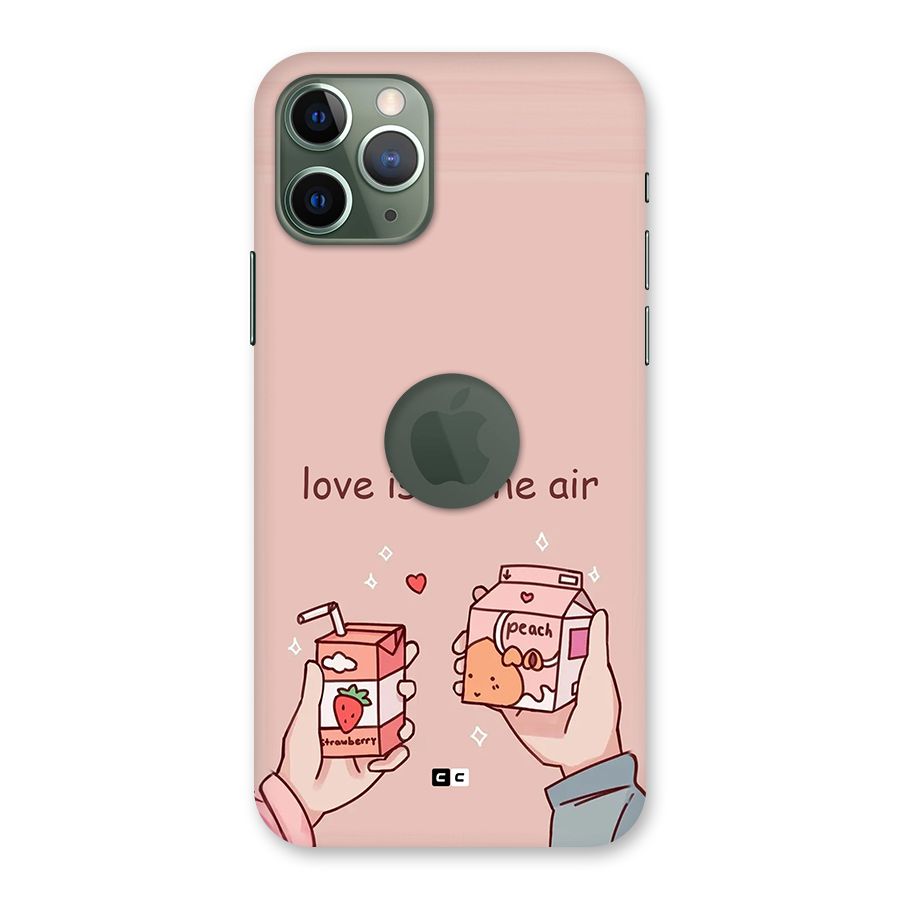 Love In Air Back Case for iPhone 11 Pro Logo Cut