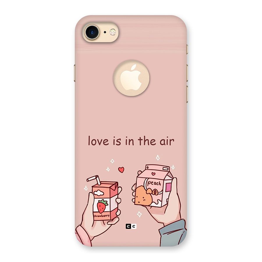 Love In Air Back Case for iPhone 7 Logo Cut