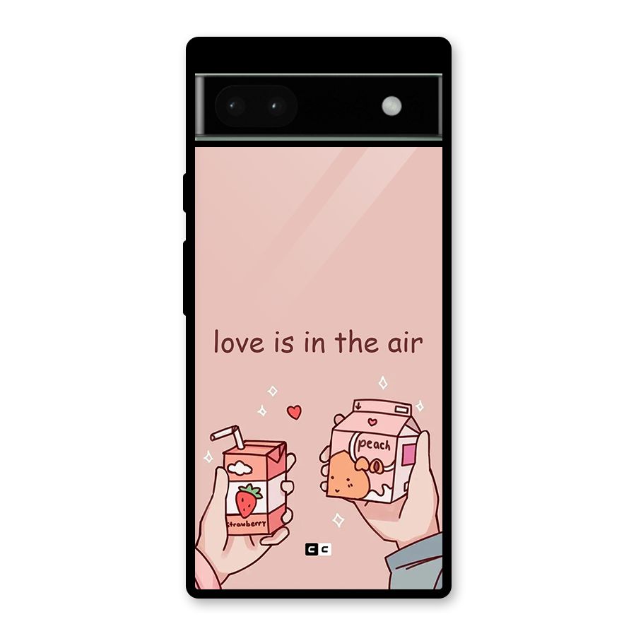 Love In Air Glass Back Case for Google Pixel 6a