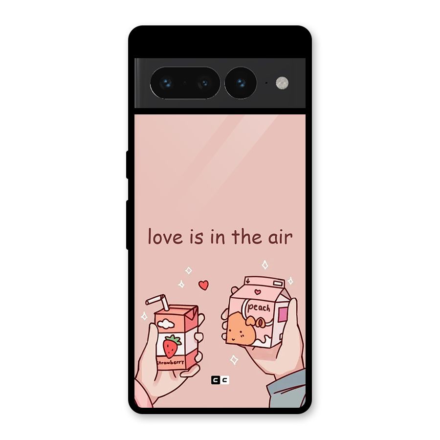 Love In Air Glass Back Case for Google Pixel 7 Pro