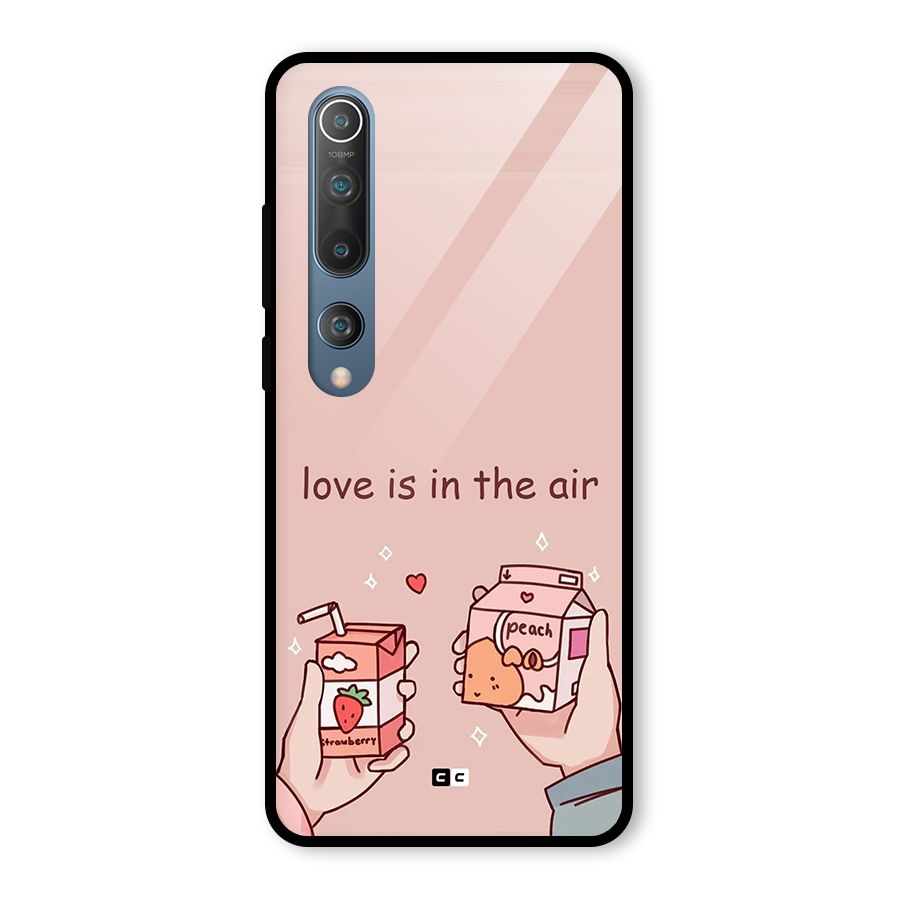 Love In Air Glass Back Case for Mi 10