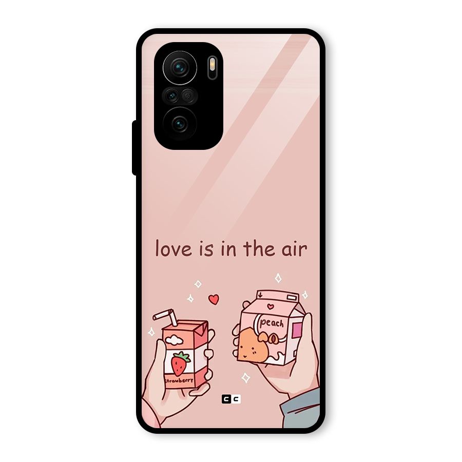 Love In Air Glass Back Case for Mi 11X Pro