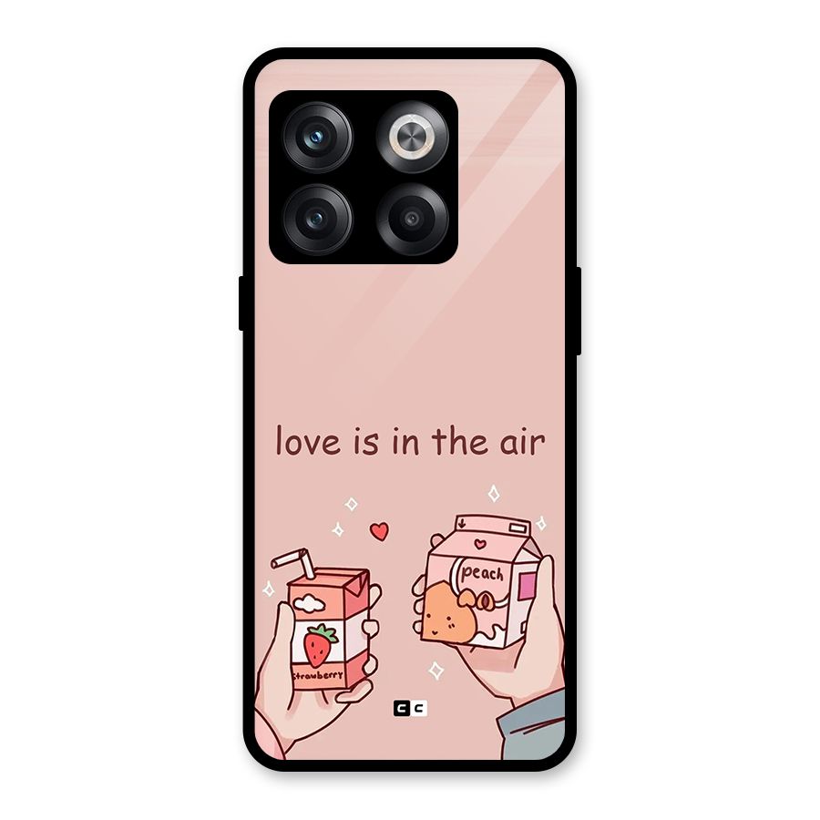 Love In Air Glass Back Case for OnePlus 10T