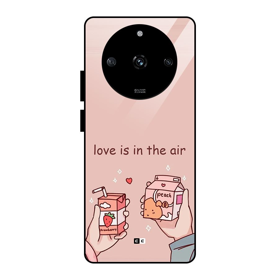 Love In Air Glass Back Case for Realme Narzo 60 5G