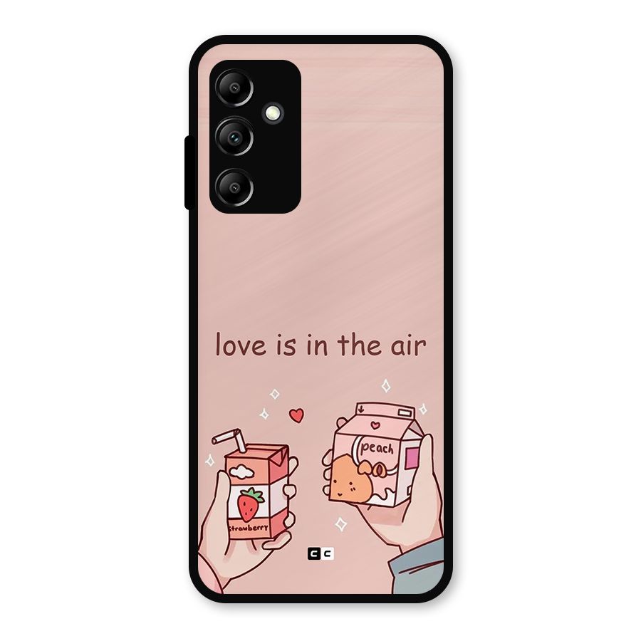 Love In Air Metal Back Case for Galaxy A14 5G