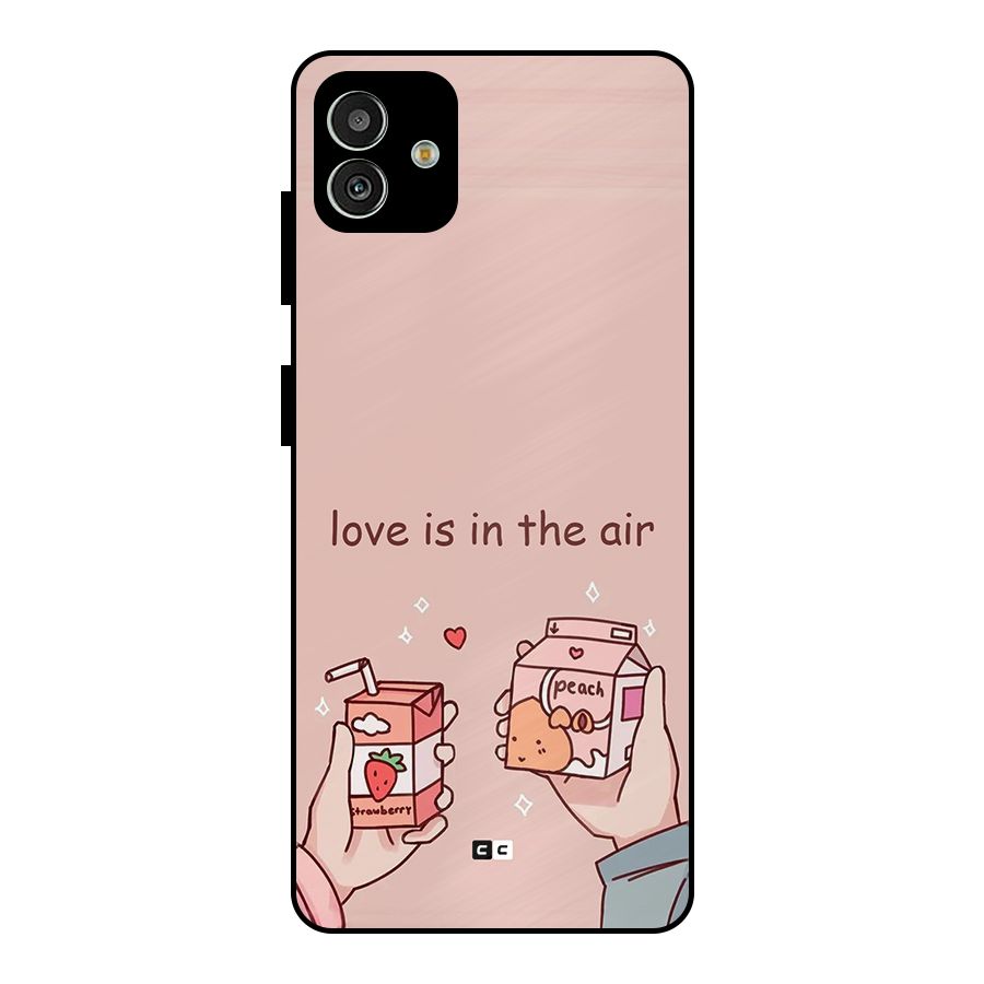Love In Air Metal Back Case for Galaxy M13 5G
