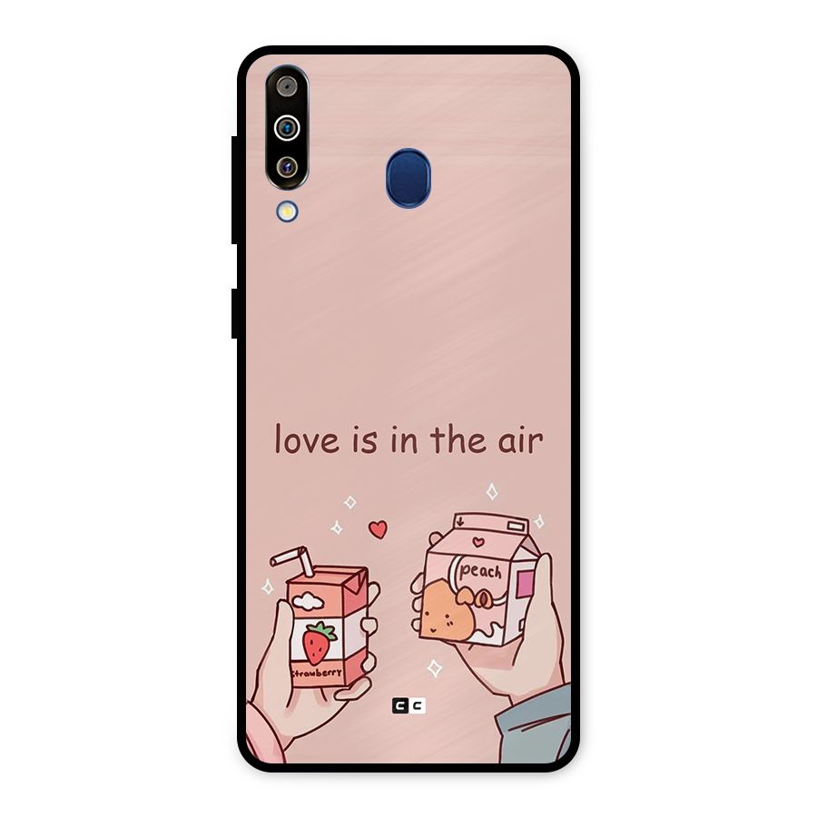 Love In Air Metal Back Case for Galaxy M30