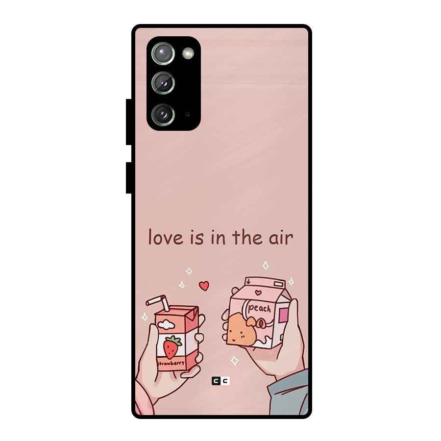 Love In Air Metal Back Case for Galaxy Note 20