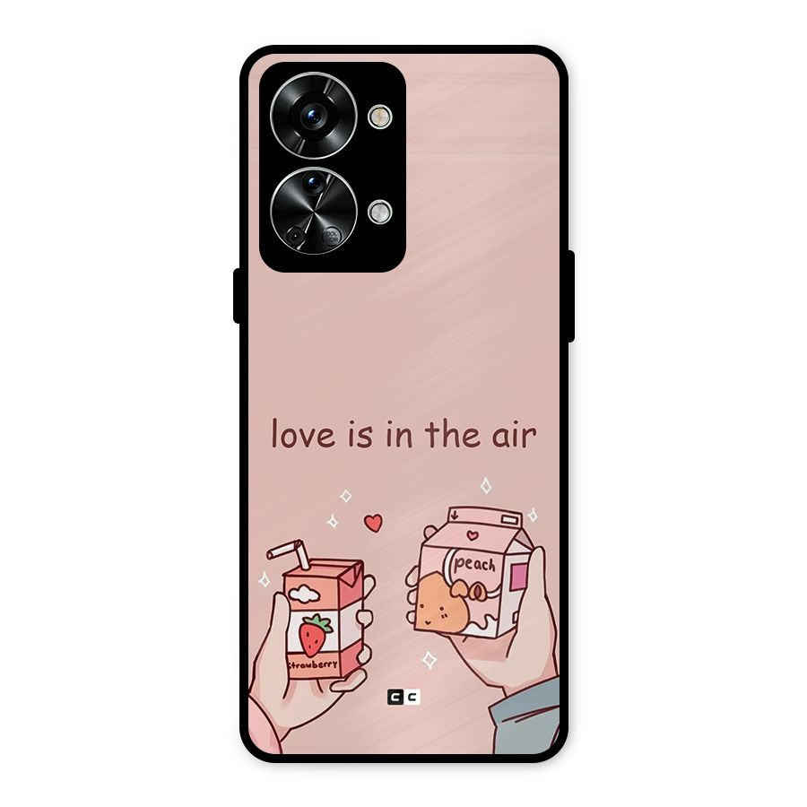 Love In Air Metal Back Case for OnePlus Nord 2T