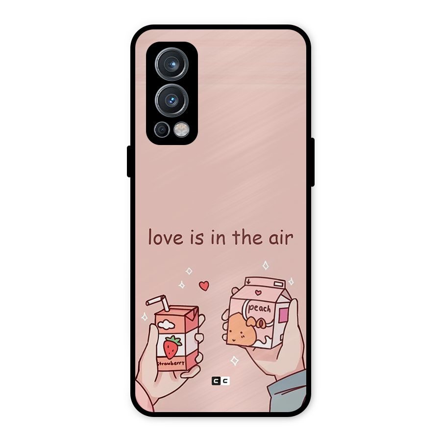 Love In Air Metal Back Case for OnePlus Nord 2 5G