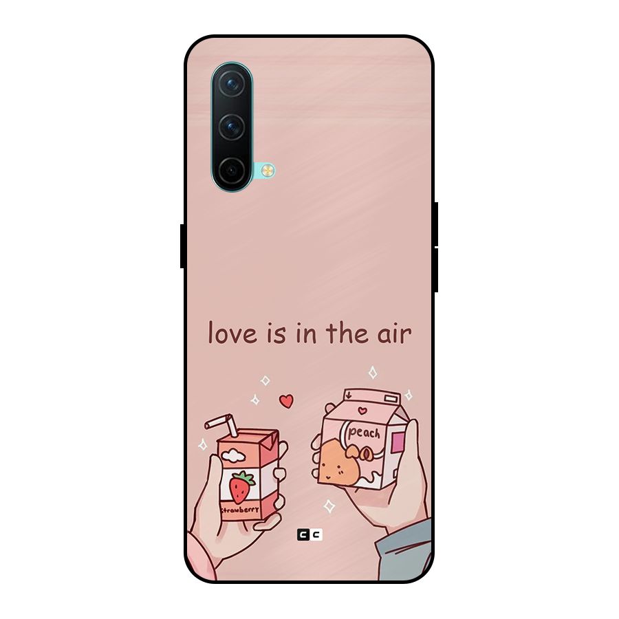 Love In Air Metal Back Case for OnePlus Nord CE 5G