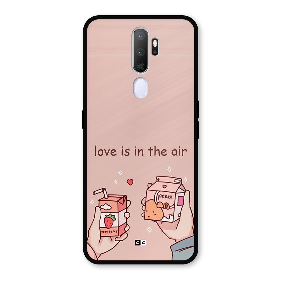 Love In Air Metal Back Case for Oppo A9 (2020)