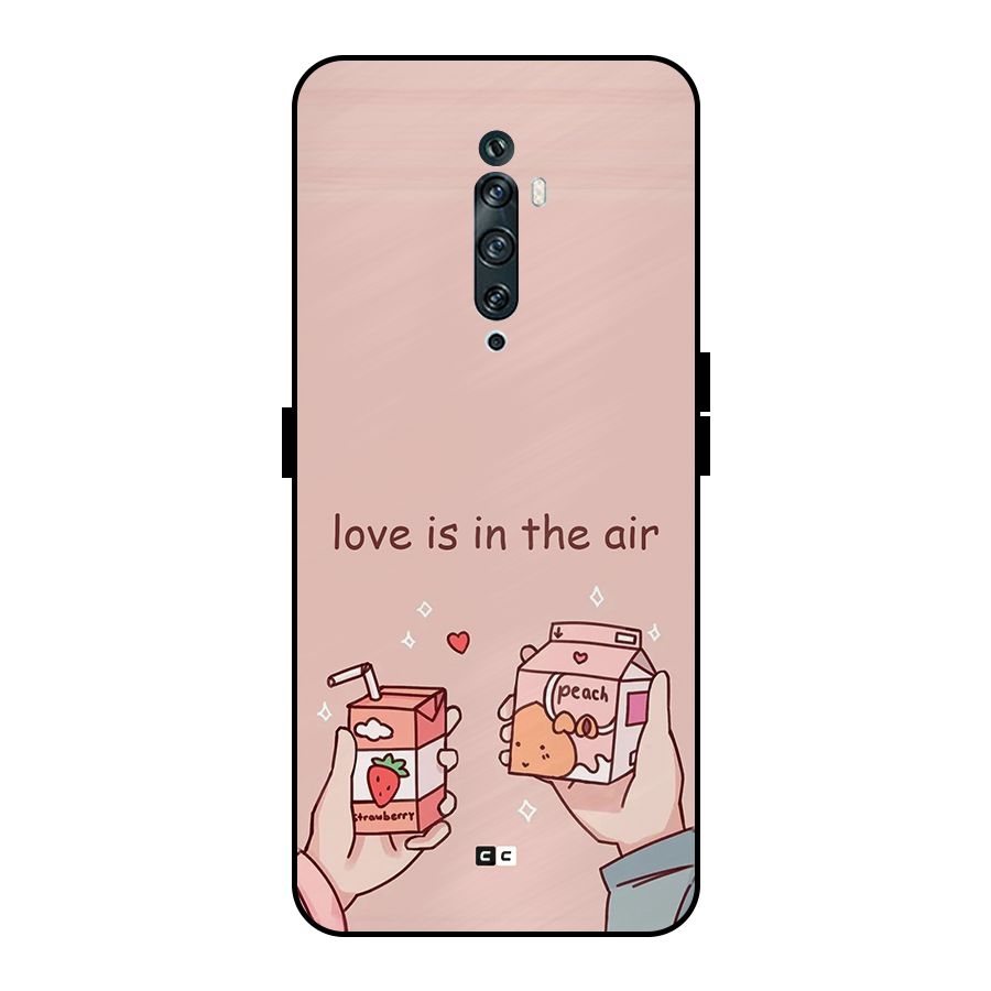 Love In Air Metal Back Case for Oppo Reno2 Z