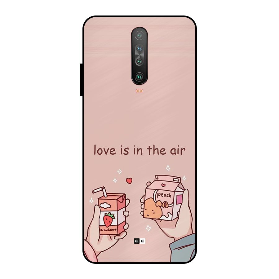 Love In Air Metal Back Case for Poco X2