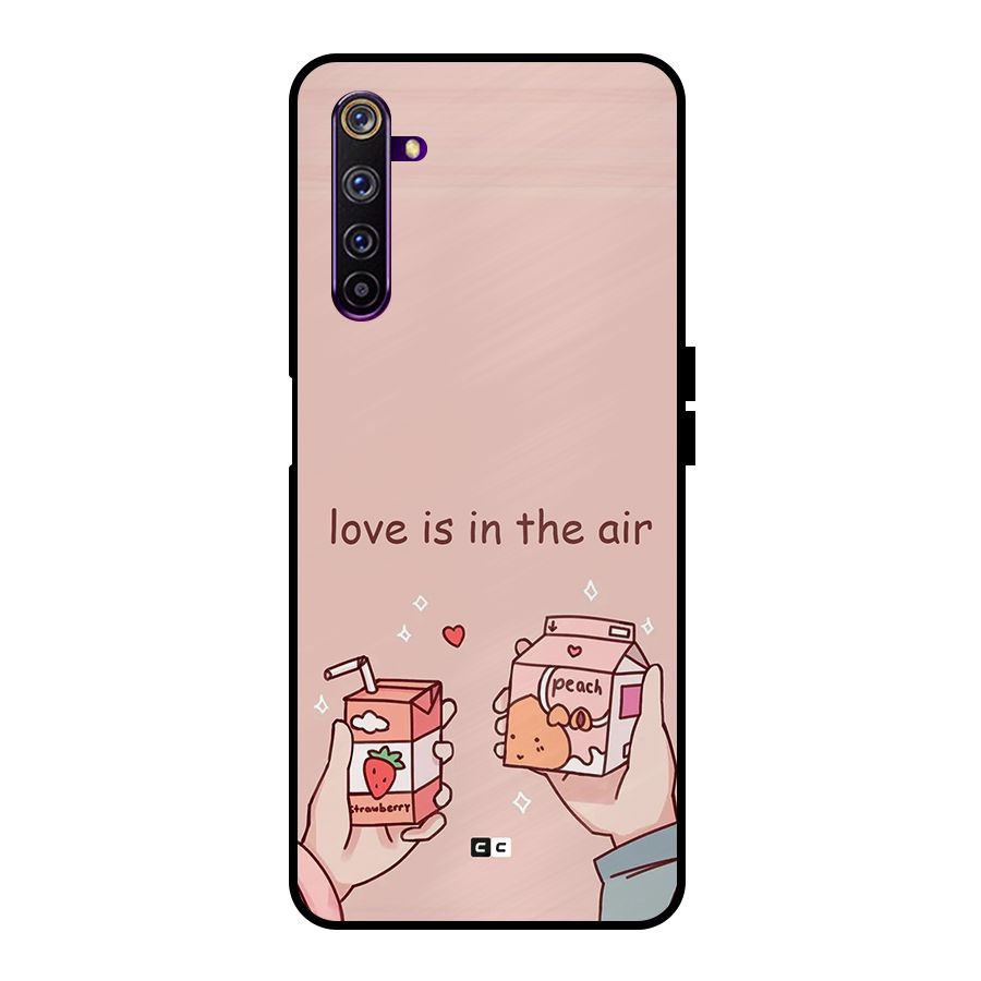 Love In Air Metal Back Case for Realme 6 Pro