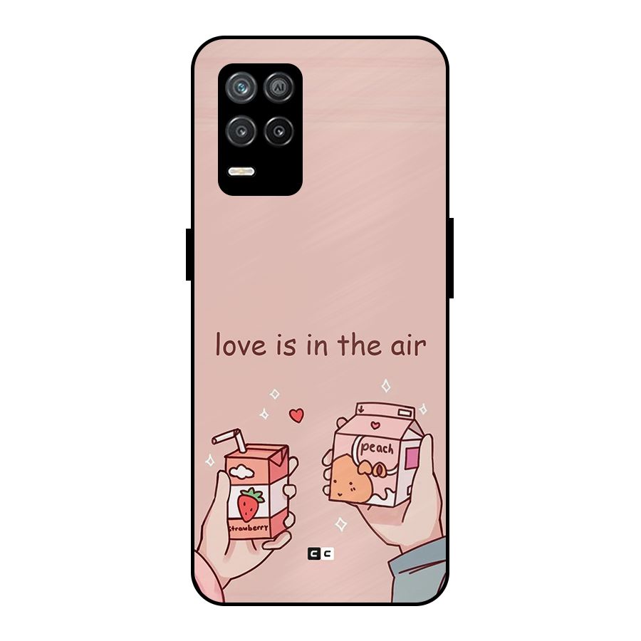 Love In Air Metal Back Case for Realme 8s 5G
