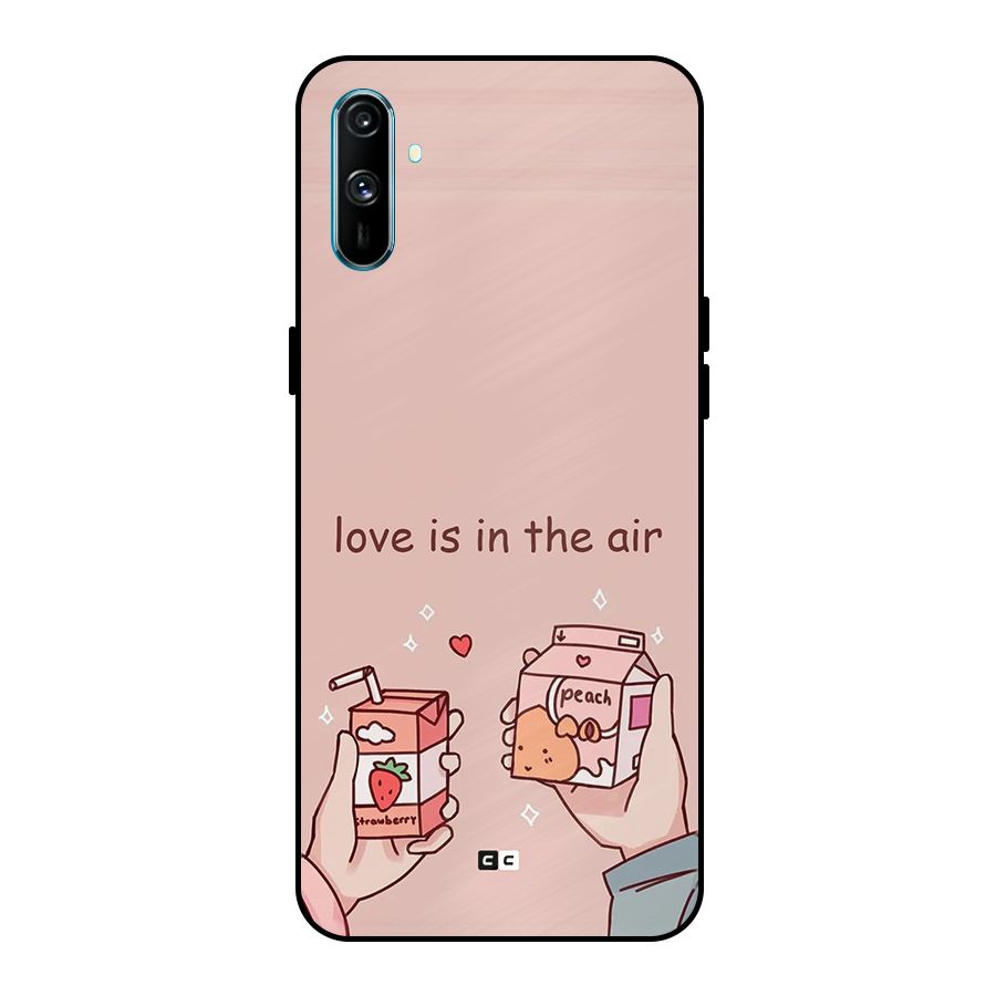 Love In Air Metal Back Case for Realme C3