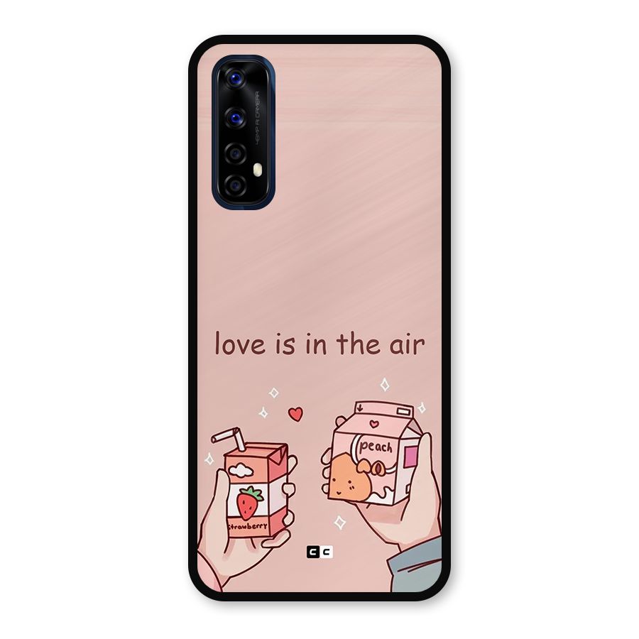 Love In Air Metal Back Case for Realme Narzo 20 Pro