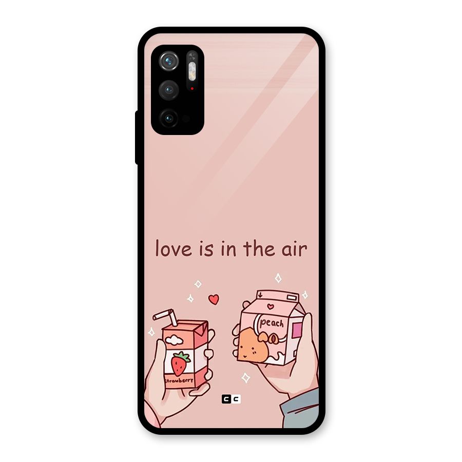 Love In Air Metal Back Case for Redmi Note 10T 5G