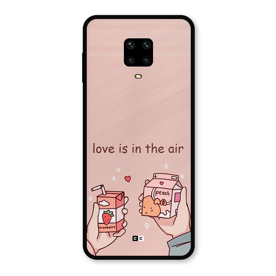 Love In Air Metal Back Case for Redmi Note 10 Lite