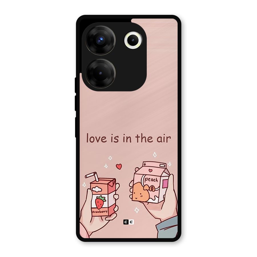 Love In Air Metal Back Case for Tecno Camon 20 Pro