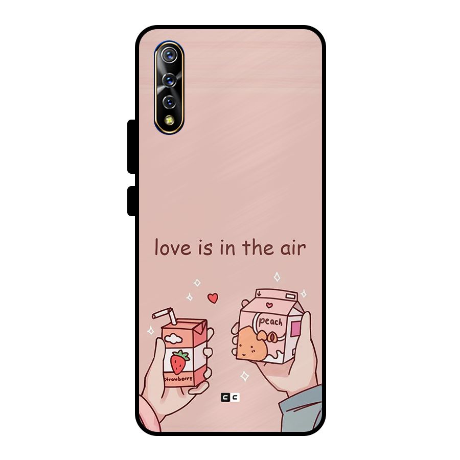 Love In Air Metal Back Case for Vivo S1