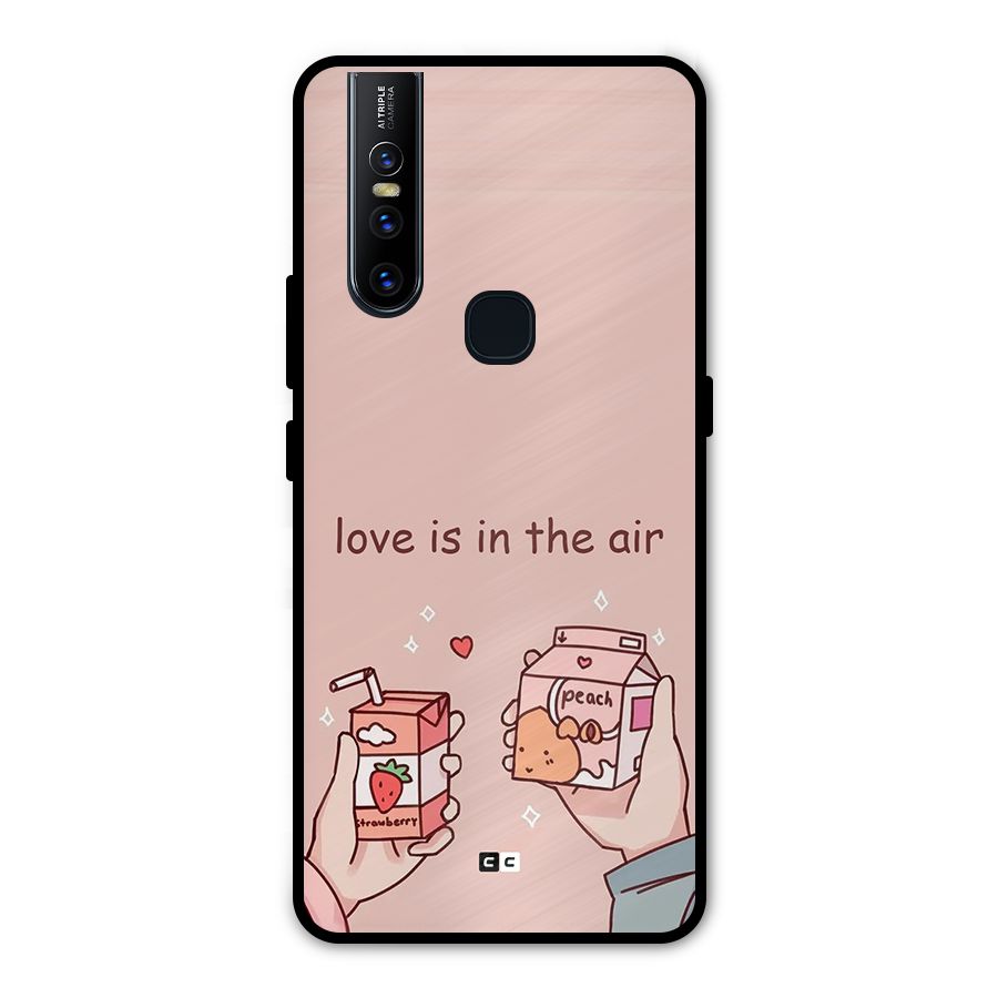 Love In Air Metal Back Case for Vivo V15