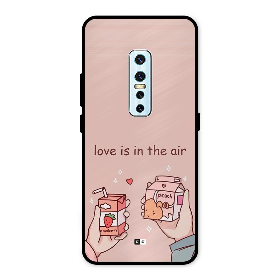 Love In Air Metal Back Case for Vivo V17 Pro