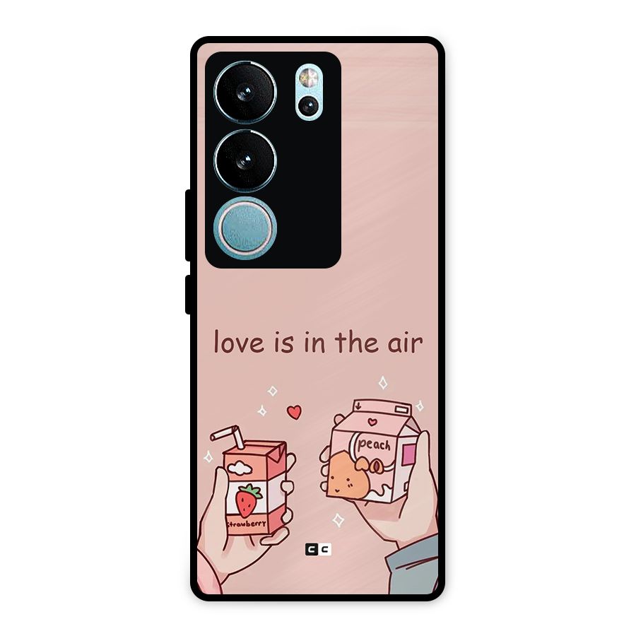 Love In Air Metal Back Case for Vivo V29