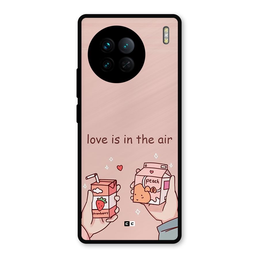 Love In Air Metal Back Case for Vivo X90